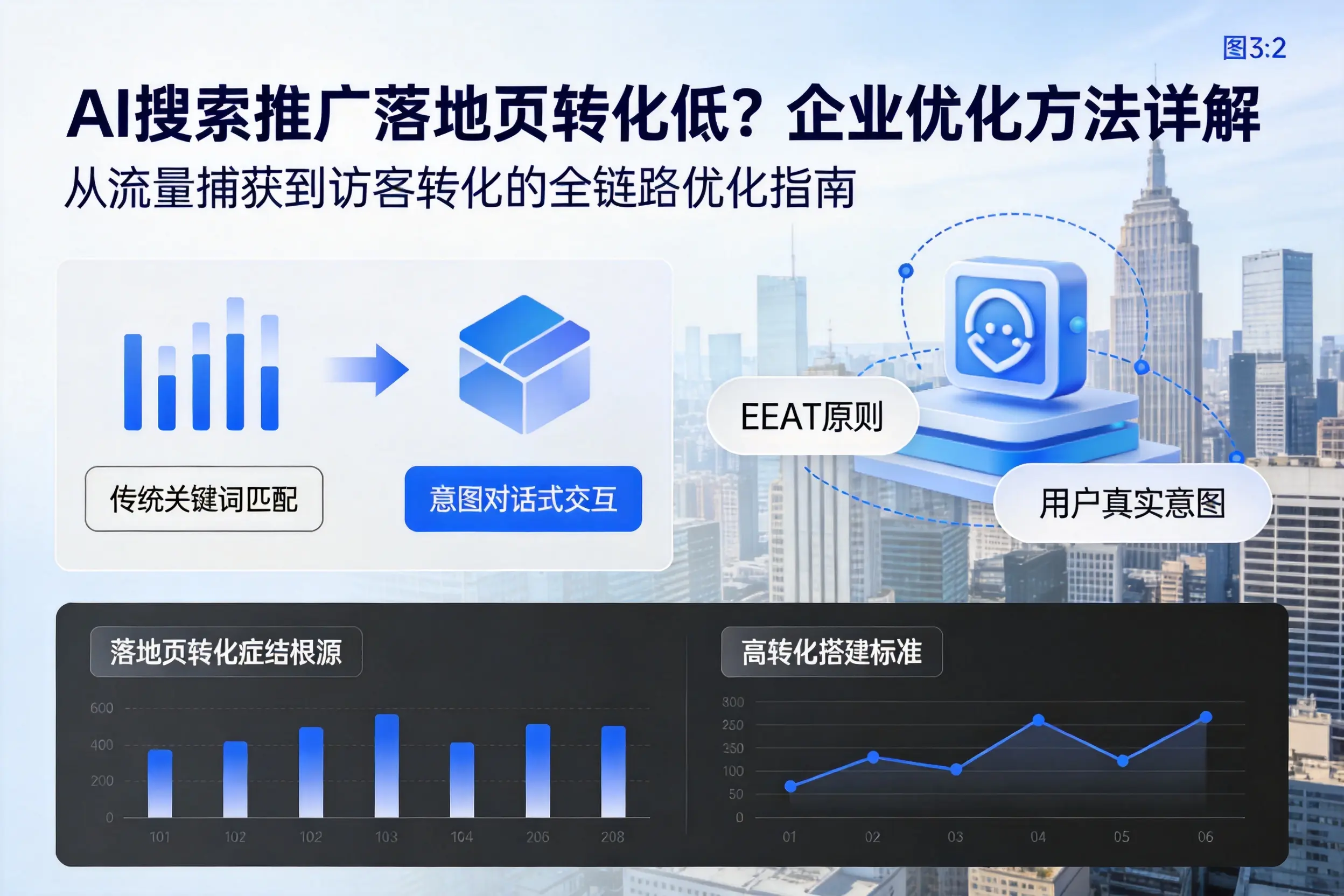 AI搜索推广落地页转化低？甘肃企业优化方法详解