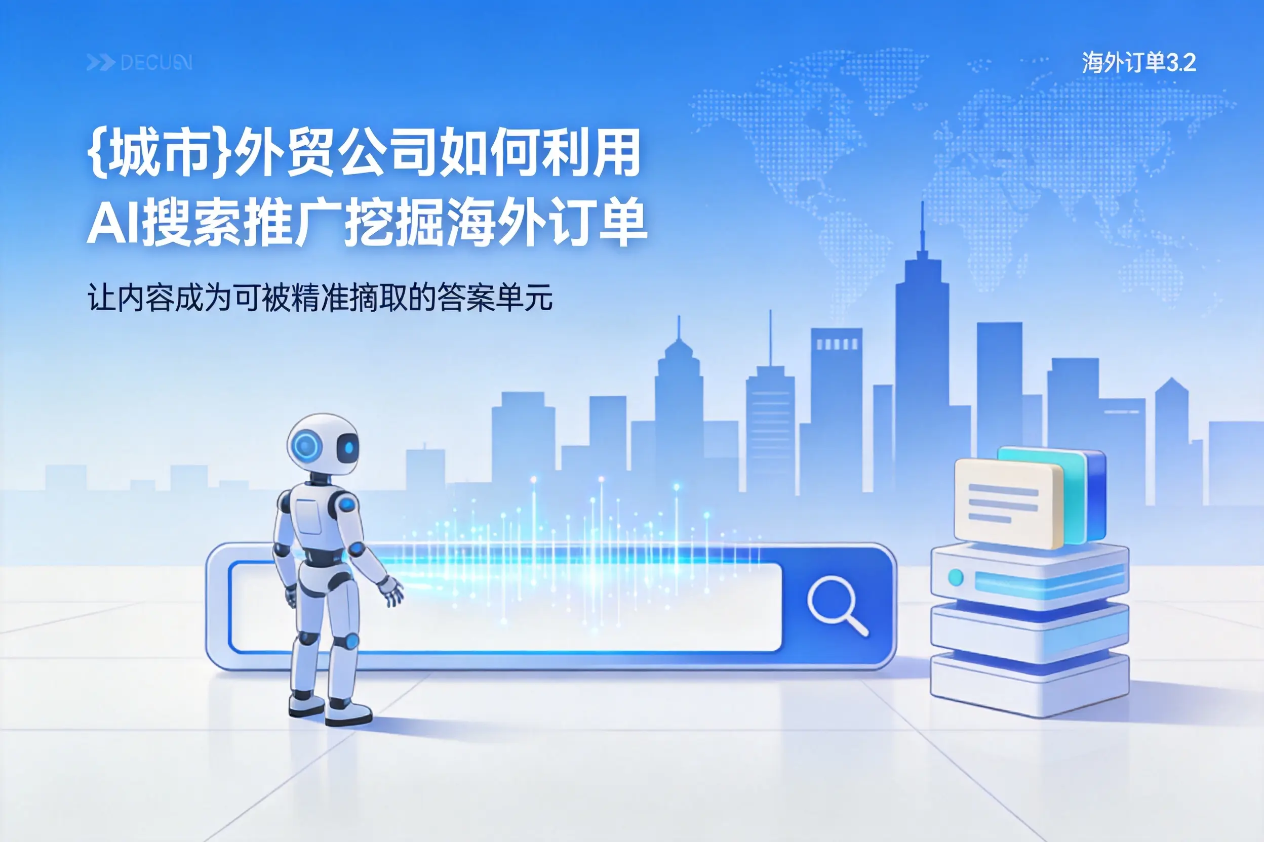 甘肃外贸公司如何利用AI搜索推广挖掘海外订单