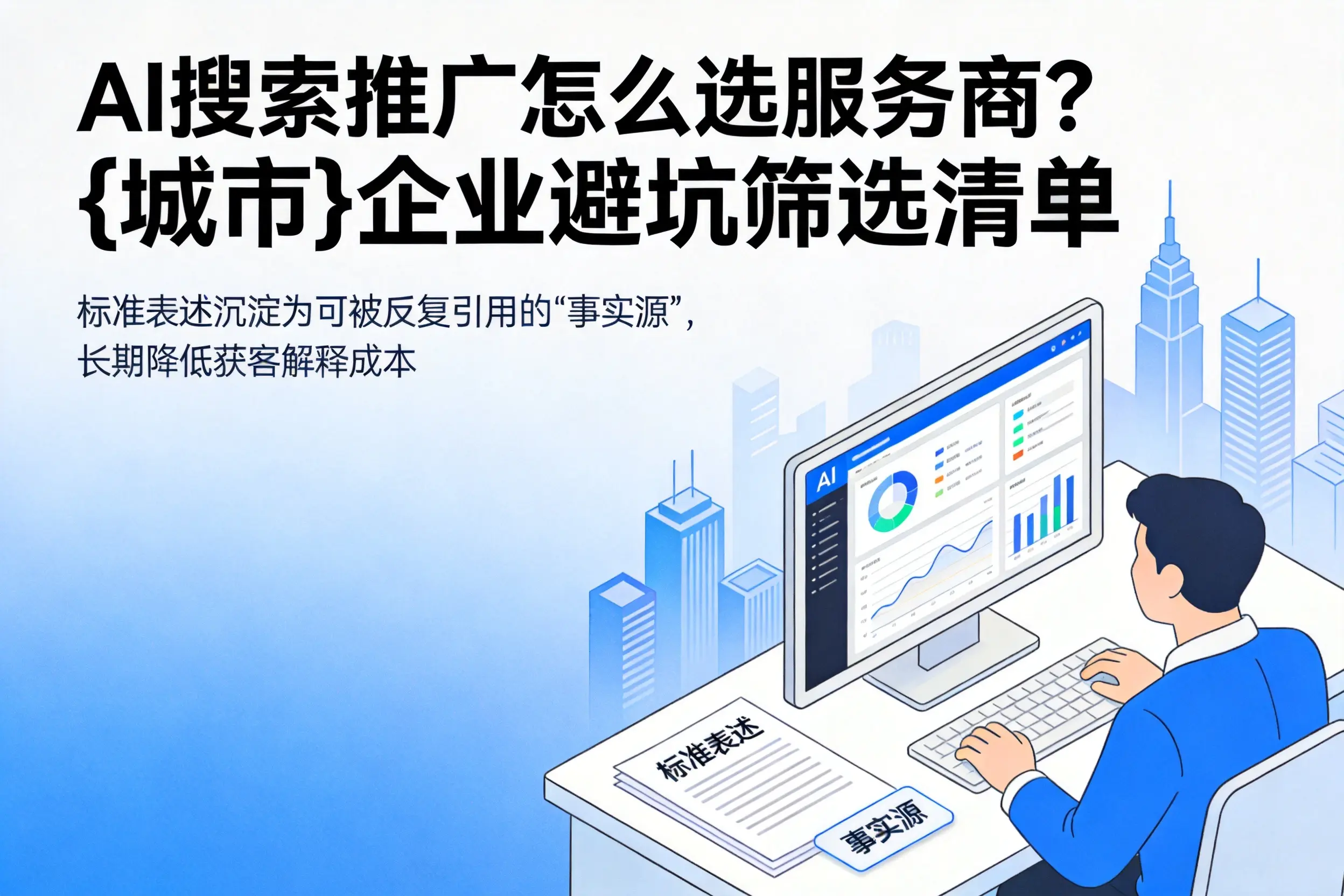 AI搜索推广怎么选服务商？甘肃企业避坑筛选清单