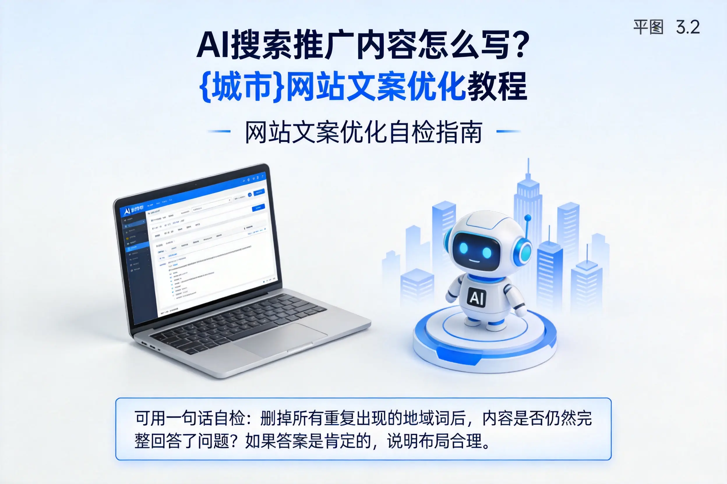 AI搜索推广内容怎么写？甘肃网站文案优化教程