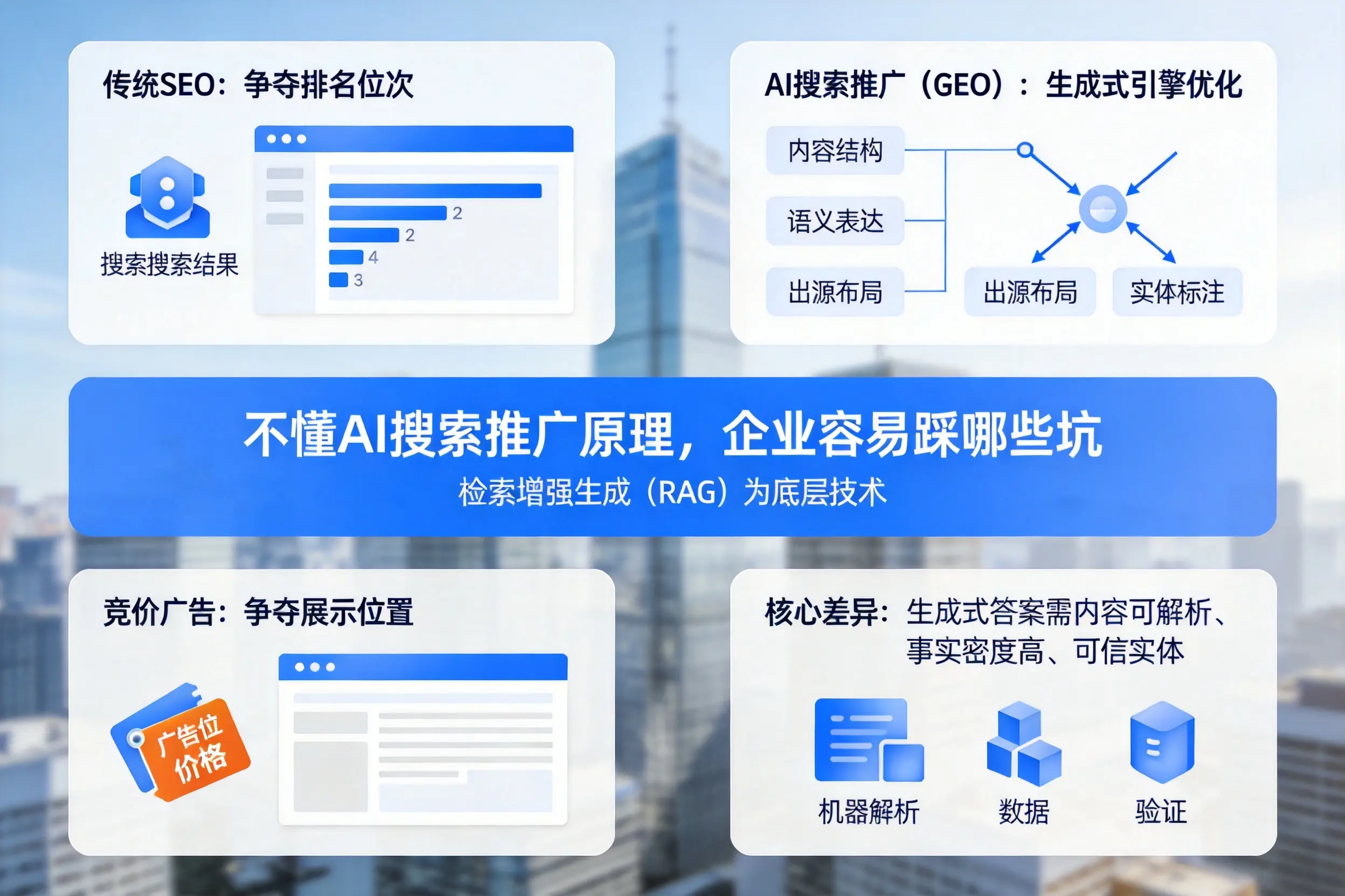 不懂AI搜索推广原理，甘肃企业容易踩哪些坑