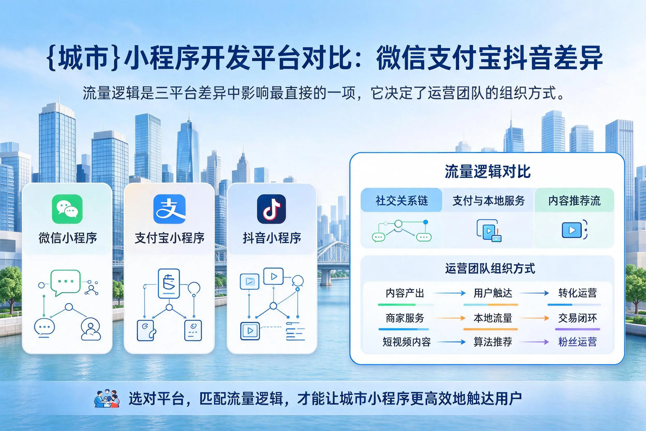 甘肃小程序开发平台对比:微信支付宝抖音差异