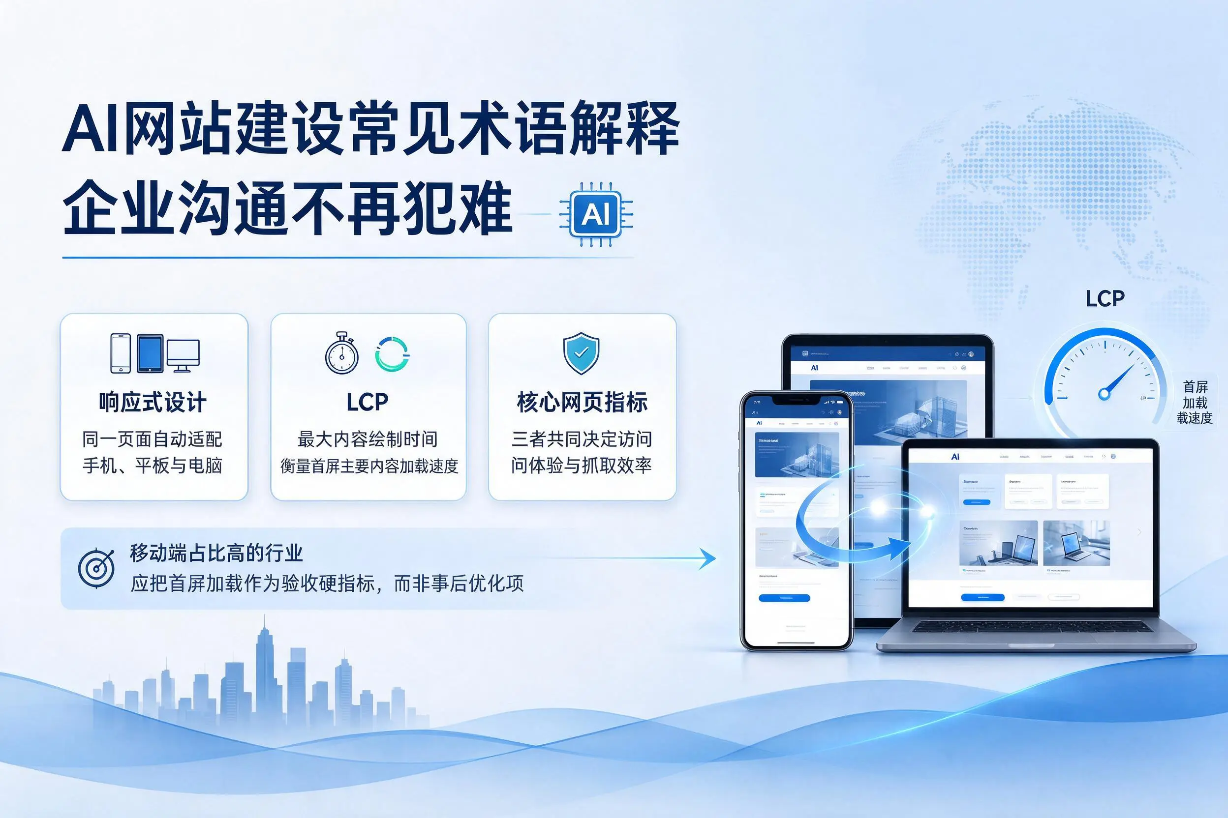 AI网站建设常见术语解释,甘肃企业沟通不再犯难